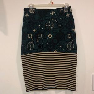 Lu La Roe Two Pattern Cassie Skirt